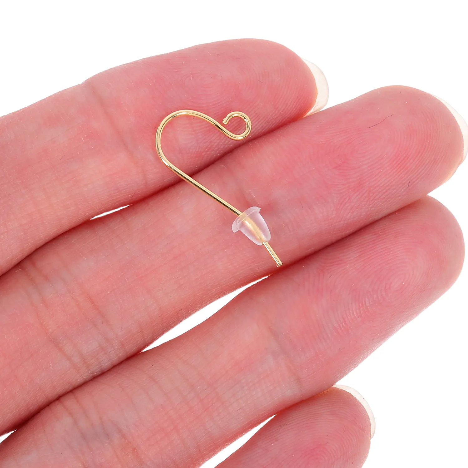 Authentic Celestial V-Form Earring Components for Sacred Adornment