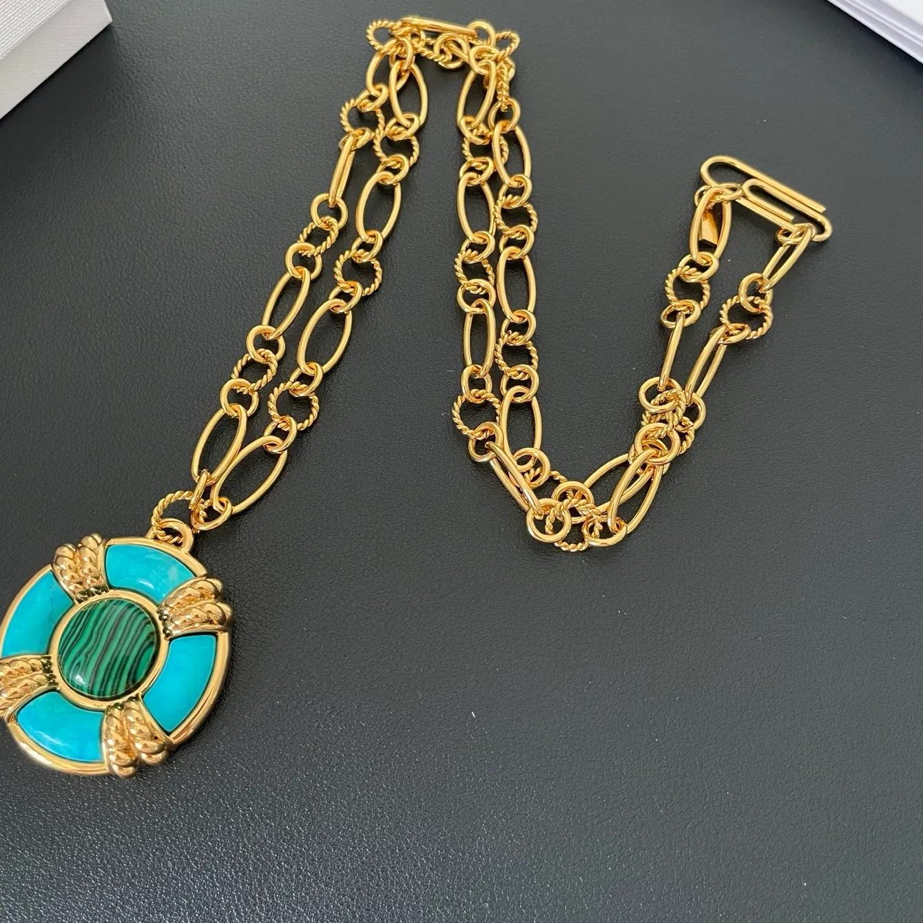 Authentic Turquoise Serenity: Shield of Protection and Inner Peace