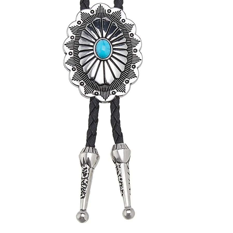 Authentic The Celestial Turquoise Lariat of Eternal Flow