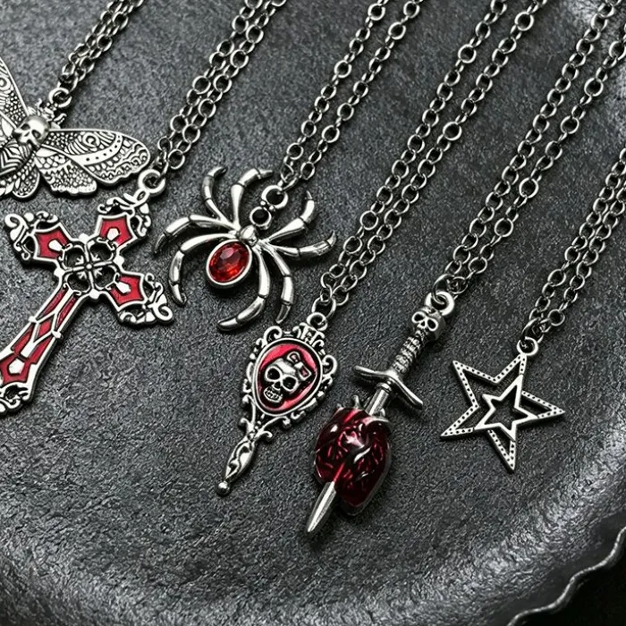 Authentic Hexagram Of The Night- Weaver The Gothic Alchemical Talisman