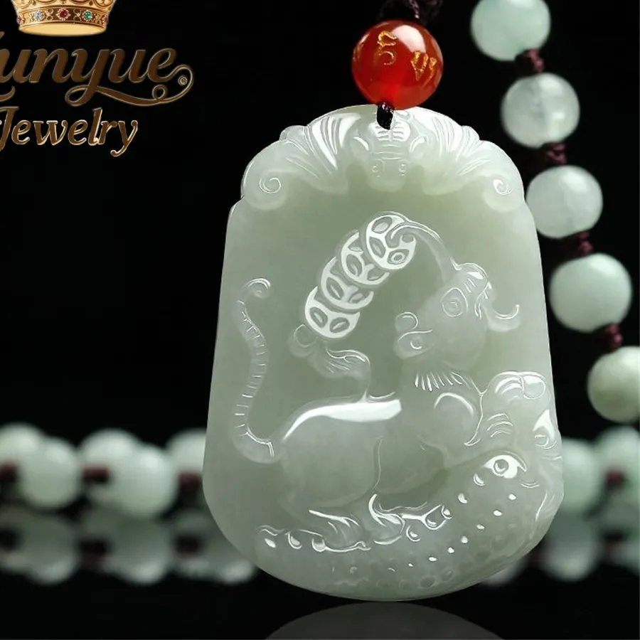 Authentic Natural Jade Zodiac Pendants And Jade Pendants For Men And Women Jade Pendants Of Dragon Pig Tiger Horse And Rabbit Exquisite