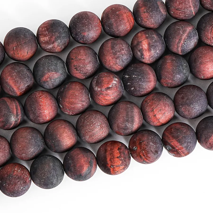 Authentic Sacred Mahogany Tiger Eye - Earth-Grounded Protection and Vitality Orbs