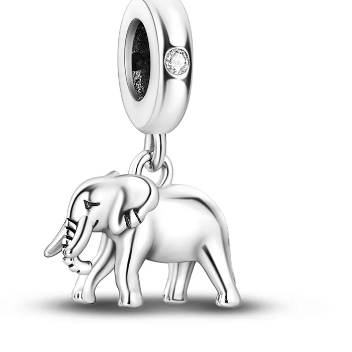 Authentic The Guardian of Wisdom Sterling Silver Elephant Talisman