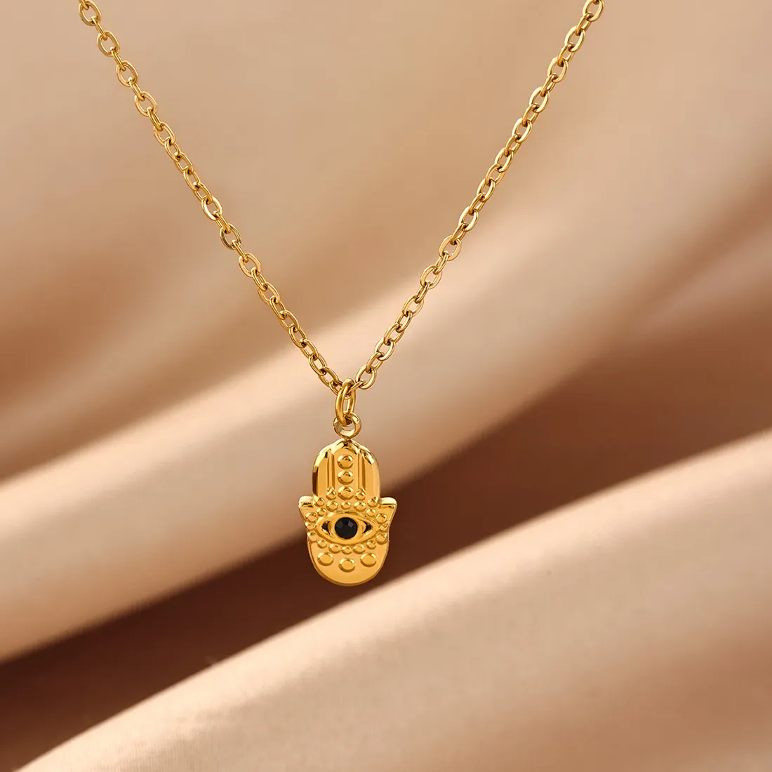 Authentic The Gilded Hamsa: A Radiant Shield of Divine Protection