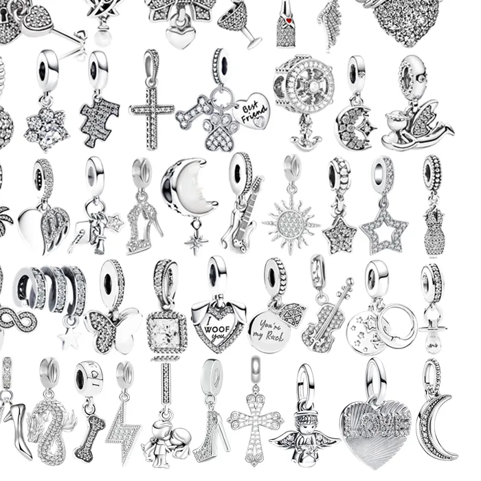 Authentic Celestial Charms Collection - Sacred Icons and Joyous Emblems of Destiny