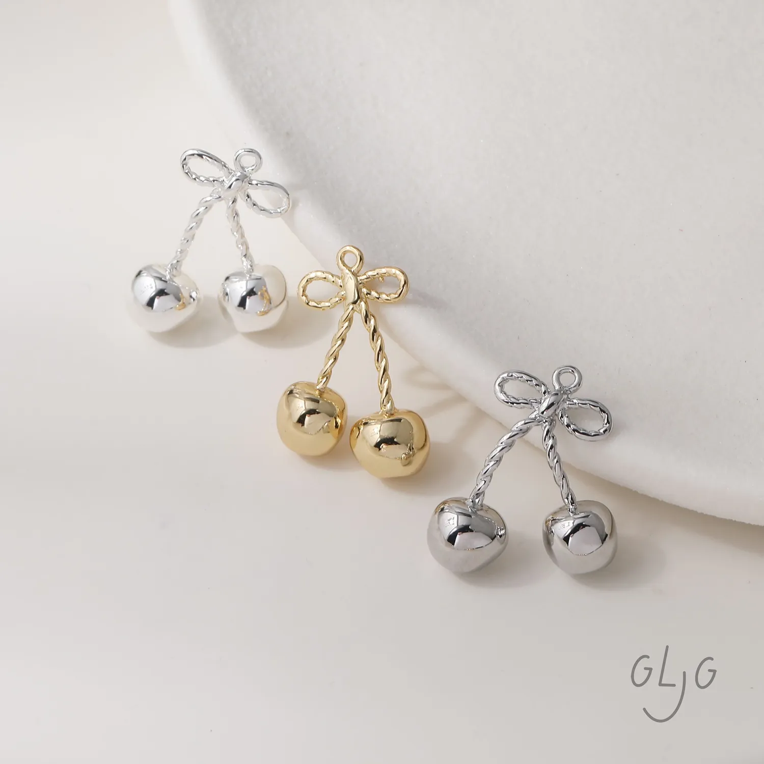 Authentic Radiant Cherry Blossom Charms - 14K Gold Infused Talismans for Joy and Manifestation