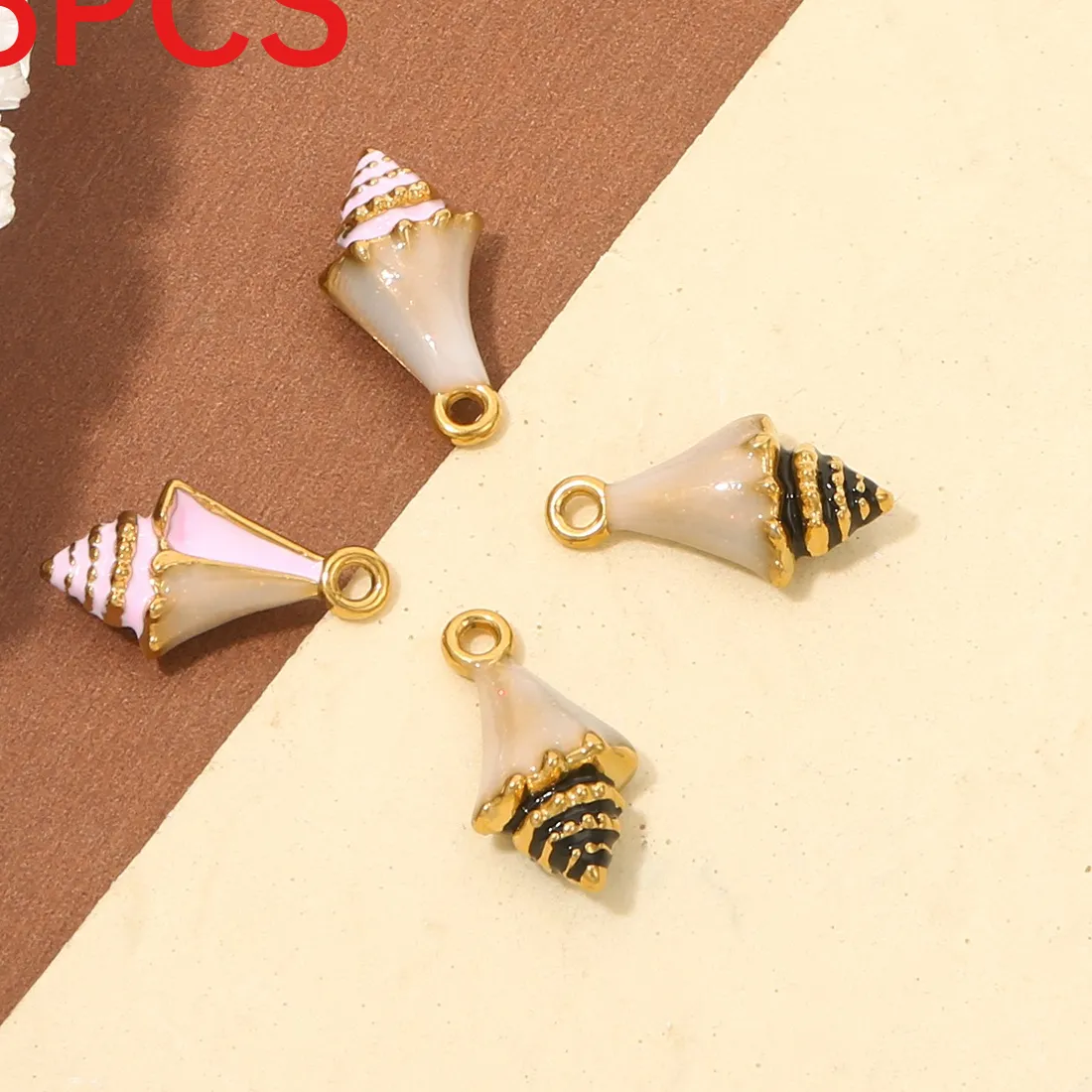 Authentic Celestial Conch Spirit Charms - Elemental Ocean Sigils for Manifestation