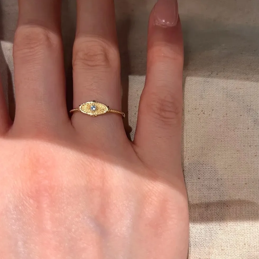 Authentic PANJBJ 925 Sterling Silver Geometry Zircon Rings for Women Texture Sweet Romantic Classic Design Jewelry Dropship