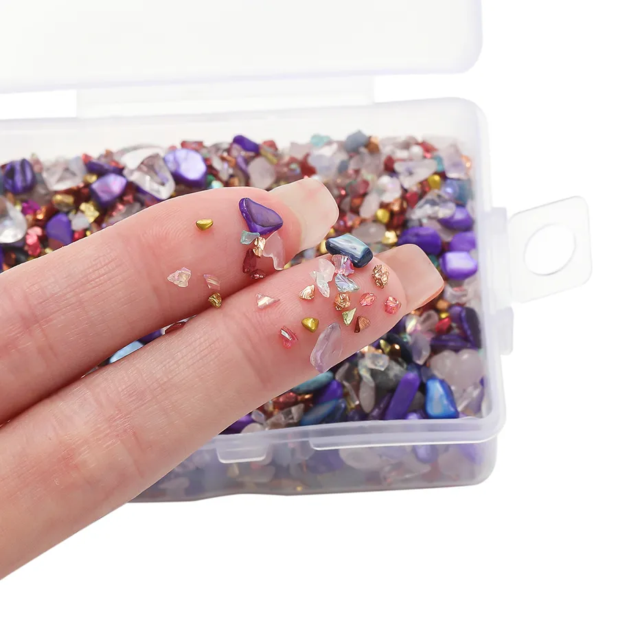 Authentic Sacred Fragments of Prismatic Light - Alchemical Resin Embedding Crystals