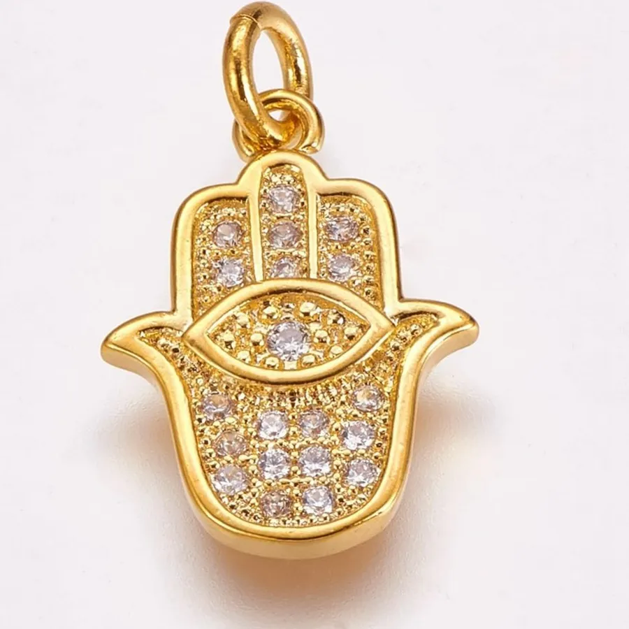 Authentic The Celestial Hamsa: Golden Guardian of the Infinite Eye