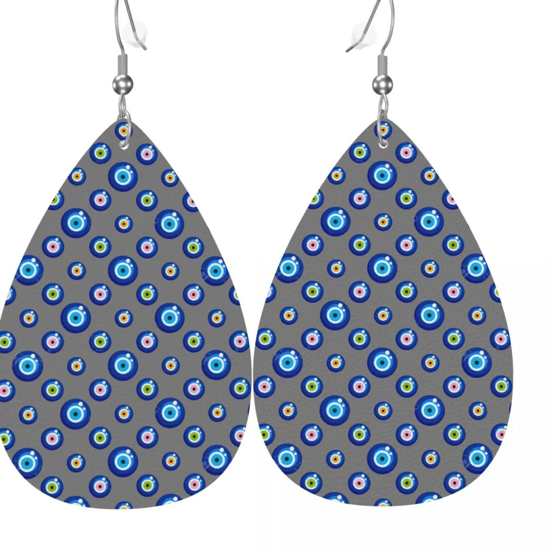 Authentic Weave Your Destiny with the Harmony of Hamsa: Teardrop Earrings for Protection and Love