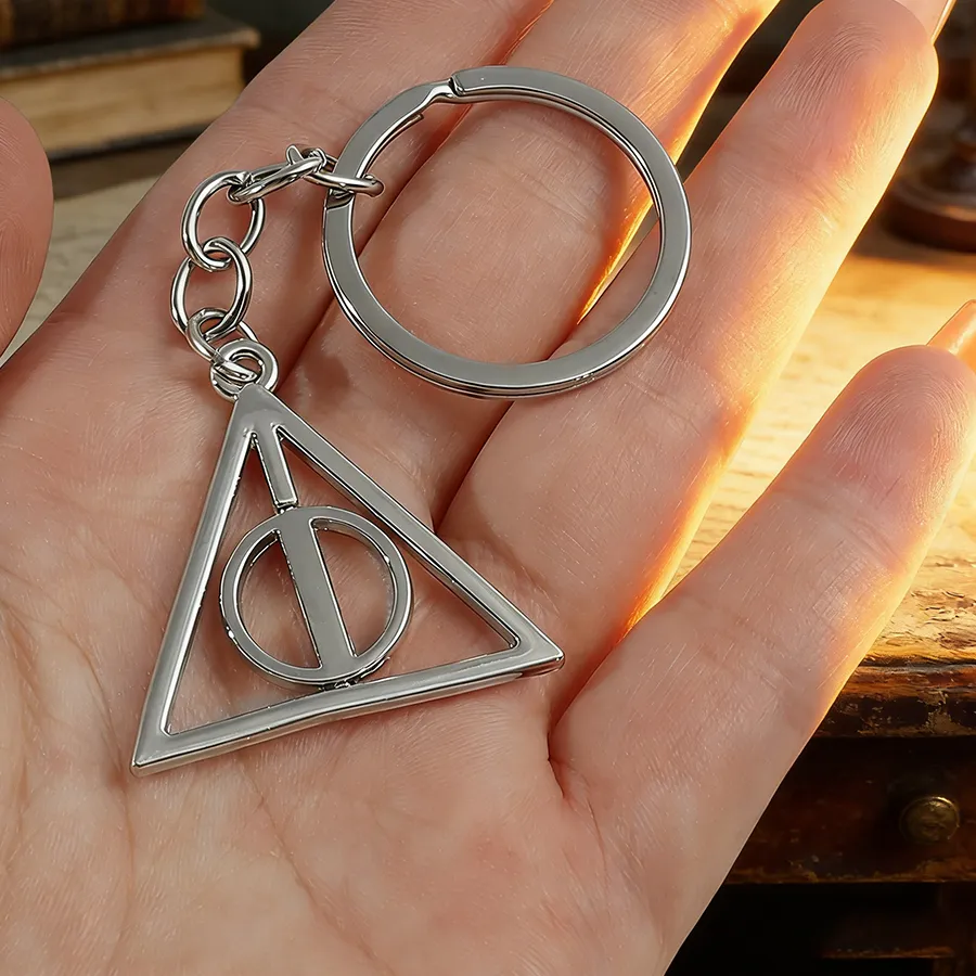 Authentic Triune Veil Key: Rotated Triangle Pendant for Spiritual Guardianship