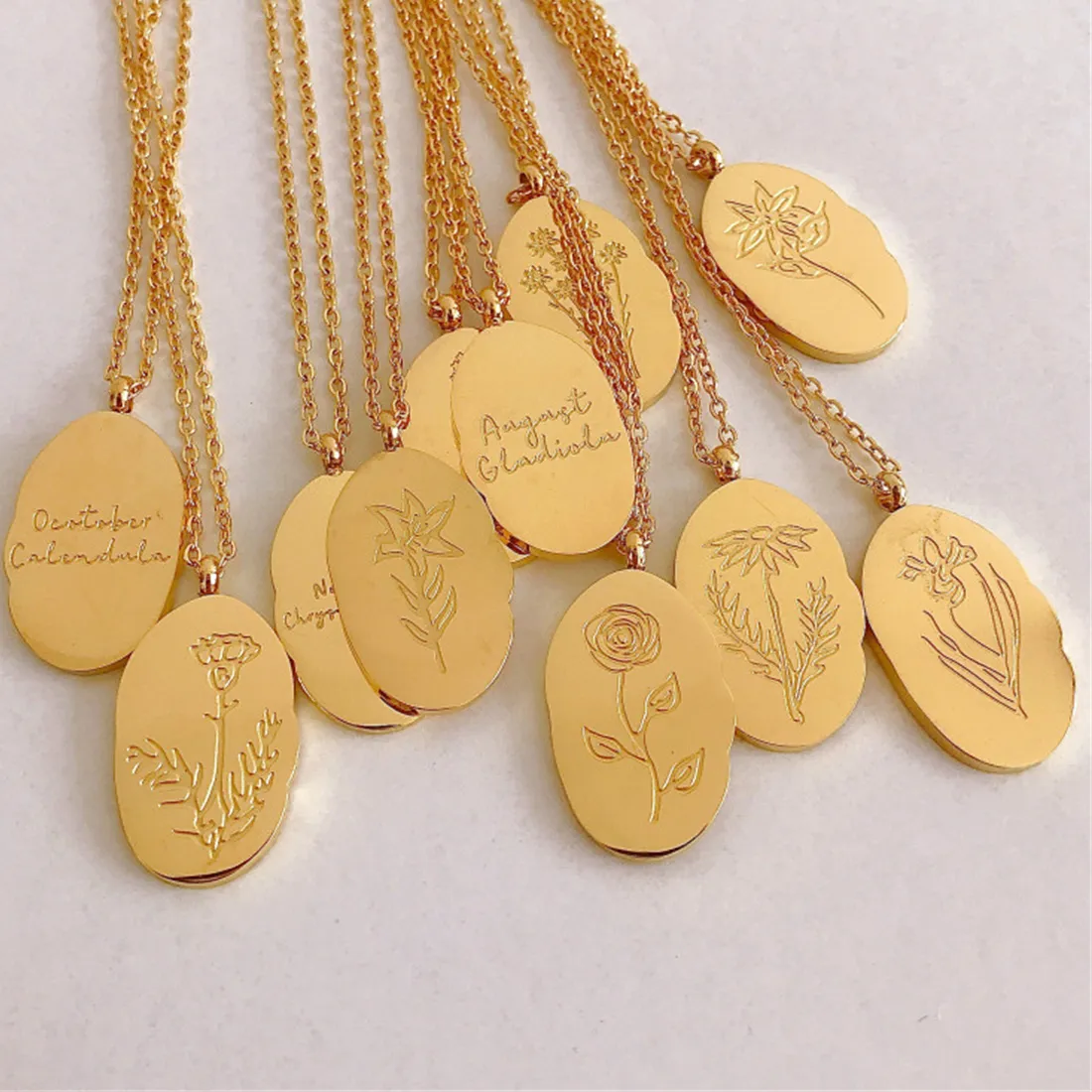 Authentic Floral Radiance Birth Month Amulet - Eternal December Bloom Talisman