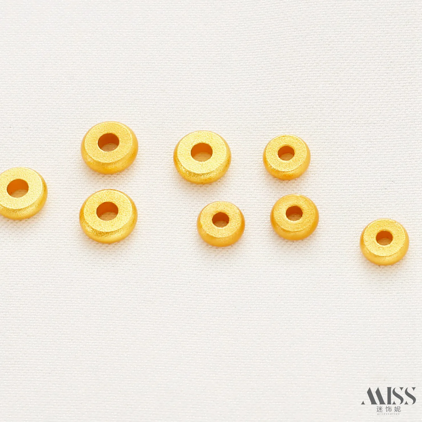 Authentic Celestial Stardust Spheres - Radiant 18K Gold Infused Manifestation Beads
