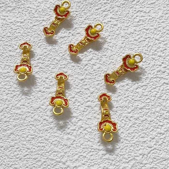 Authentic Essence of Prosperity: Drops of Oil Ruyi Pendant