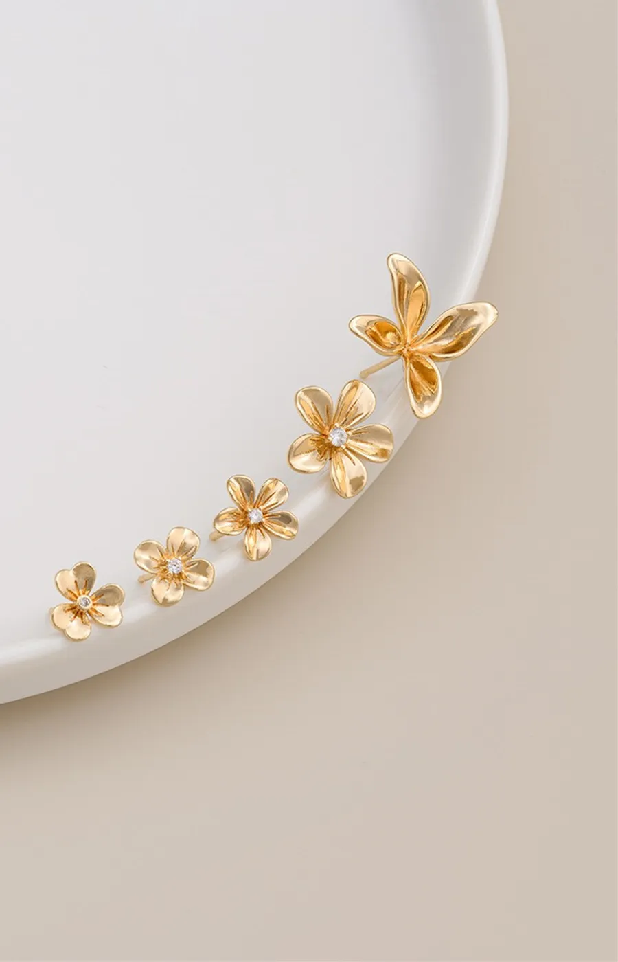 Authentic Ethereal Blossom Studs of Eternal Spring