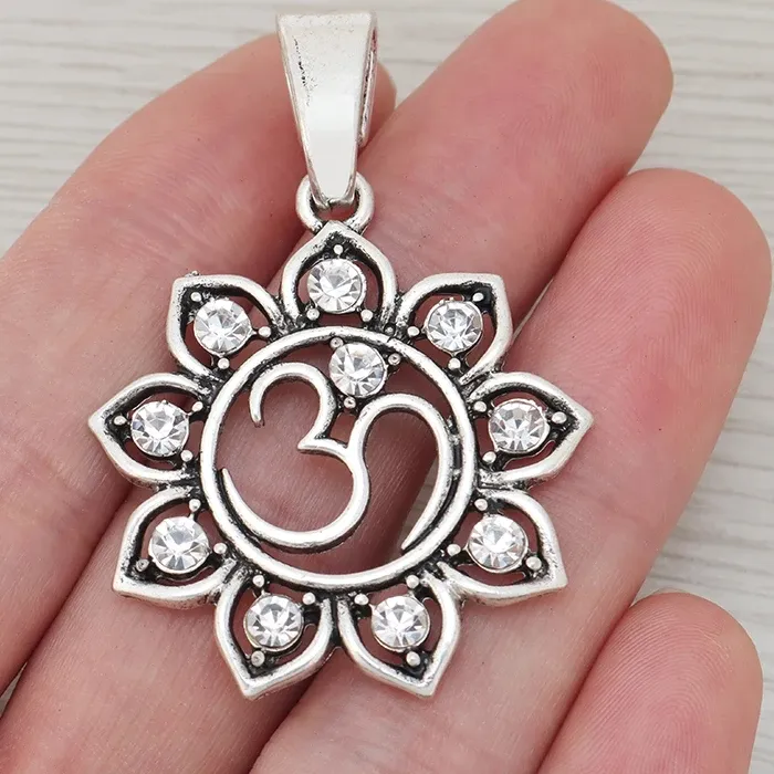 Authentic Celestial Lotus OM Awakening Pendants
