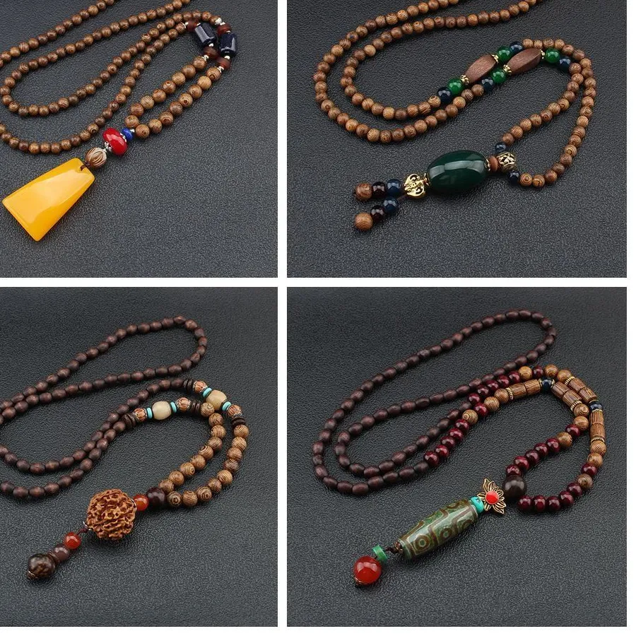 Authentic The Golden Abundance Amulet: Sacred Horned Fish Mala