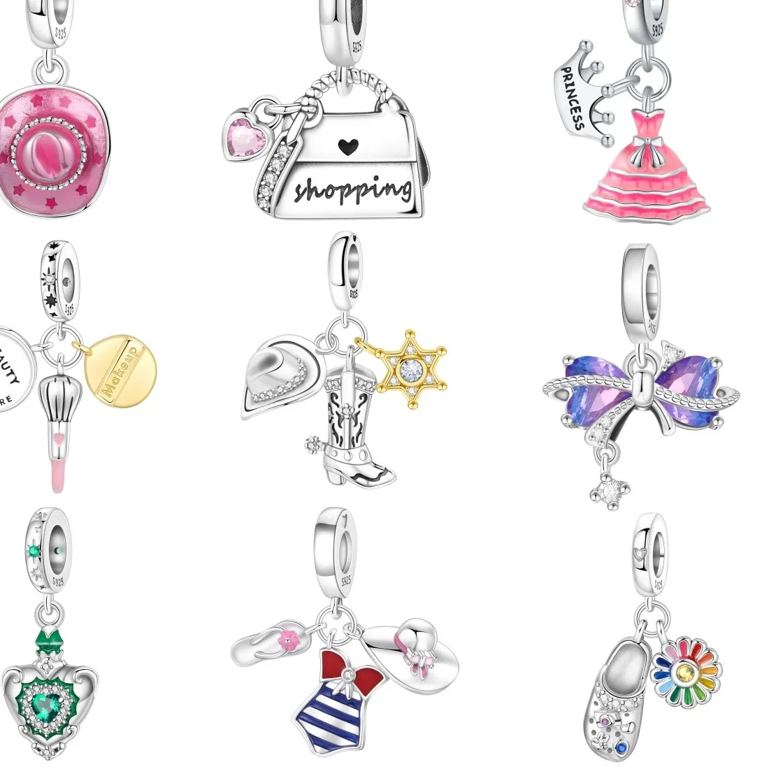 Authentic Celestial Curiosities Sterling Charm Collection - Manifestation Talismans for the Modern Soul