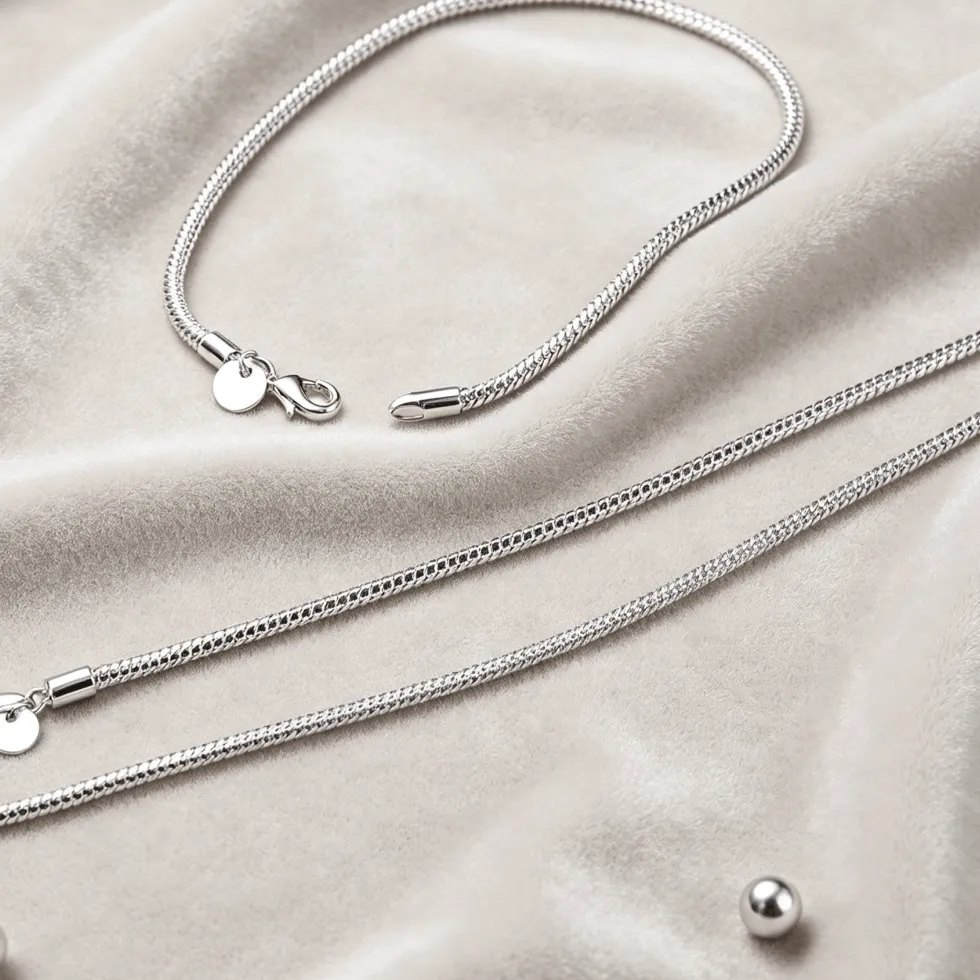 Authentic The Serpentine Conduit: 925 Sterling Silver Snake Chain Talisman
