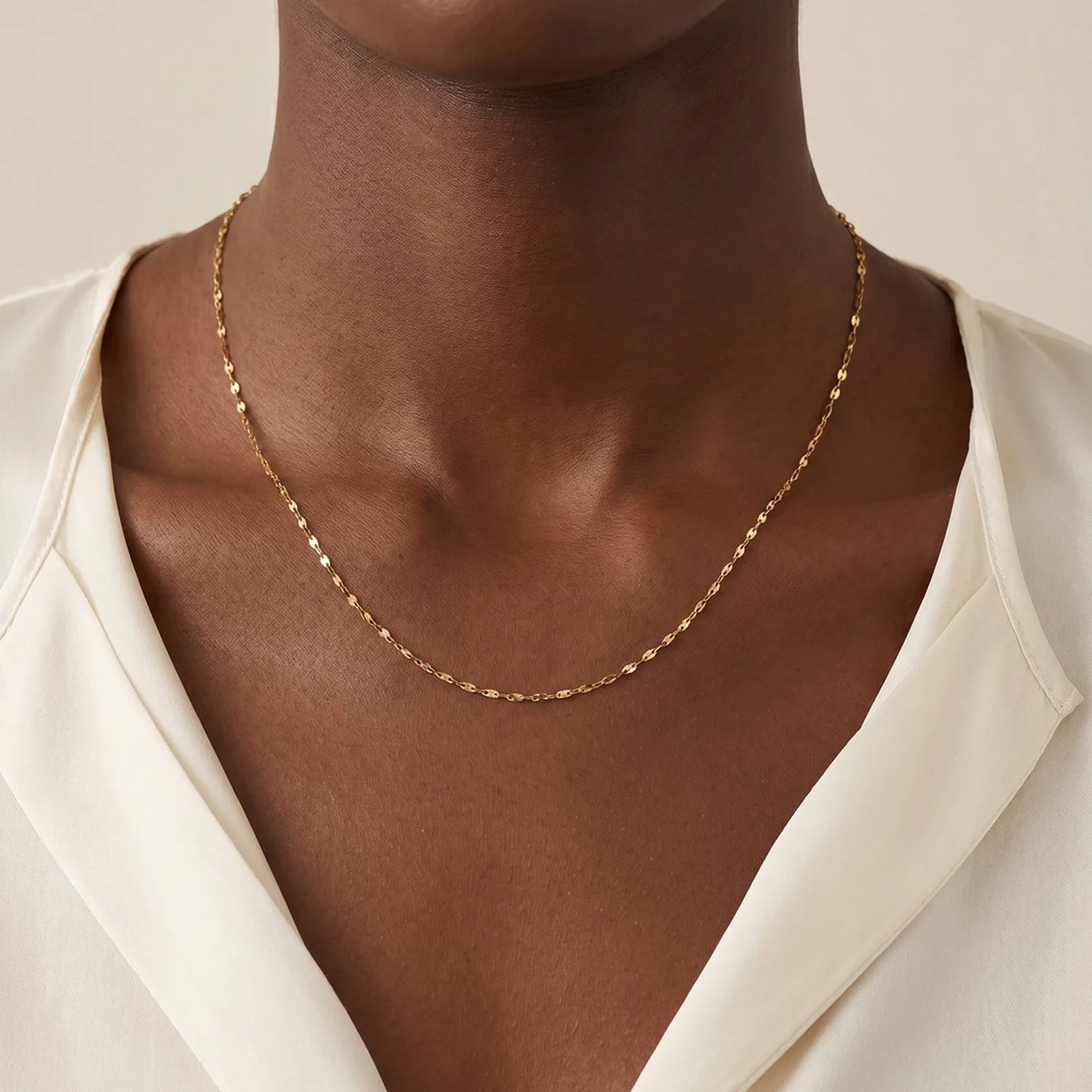 Authentic Color Chain Necklace for Men Trendy Jewelry Daily Wear Party Street Style Accessories