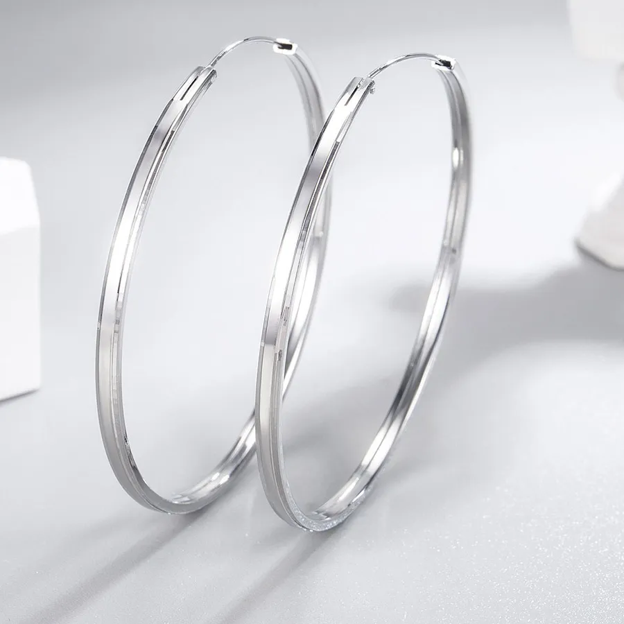 Authentic Celestial Halo Hoops - Sacred Sterling Silver Vessels of Infinite Light