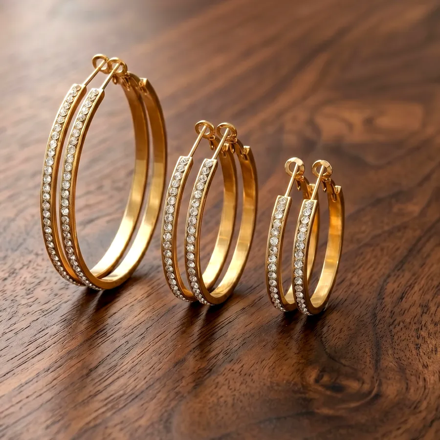 Authentic Celestial Halo Radiant Hoops: Eternal Circles of Light