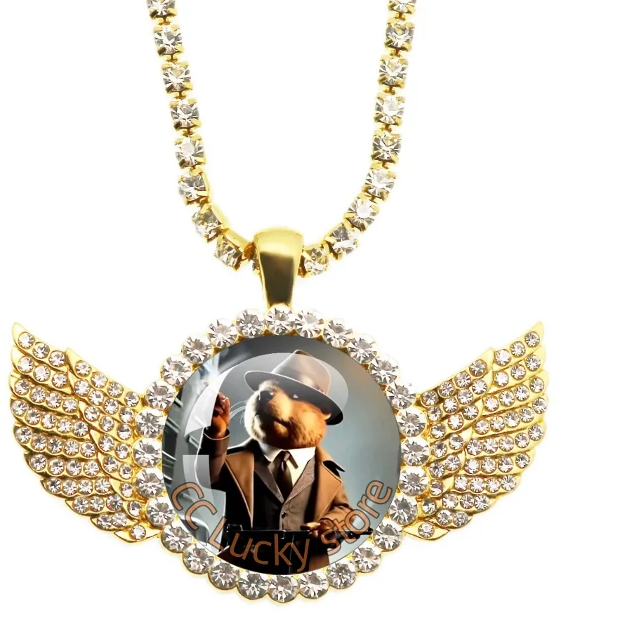 Authentic The Celestial Tralalero Angel Wing Talisman - Whimsical Joy and Spirit Awakening Amulet