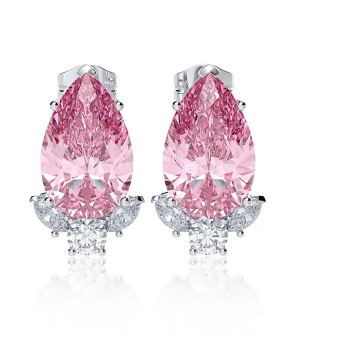 Authentic Celestial Pear Drop Talismans: Ethereal Aura-Enhancing Earrings