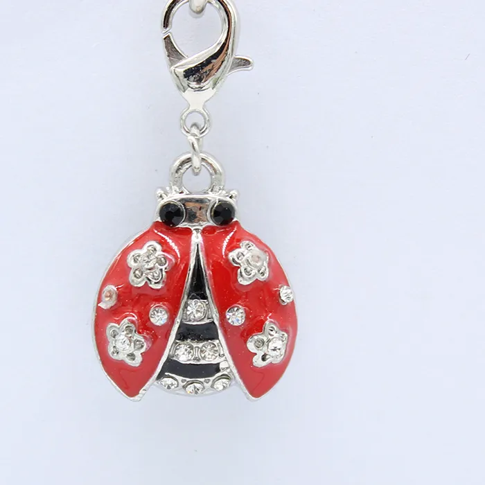 Authentic Chang hai zuixi classic DIY sweet lobster clasp jewelry pendants ladybug products