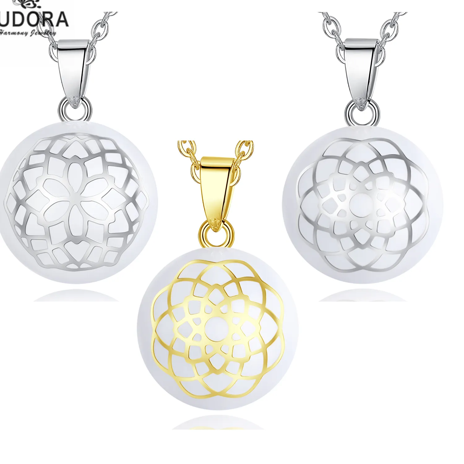Authentic Sacred Flower of Life Harmony Chime - Celestial Pregnancy Bola and Soul Resonance Amulet