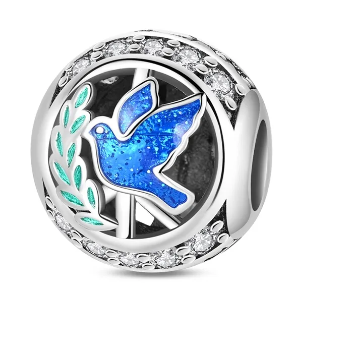 Authentic Celestial Harmony Peace Weaver - Sterling Silver Manifestation Bead