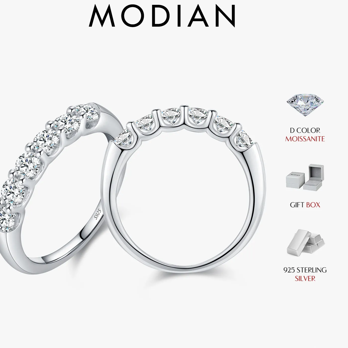 Authentic Celestial Eternity Band: The Radiant Moissanite Talisman of Everlasting Union