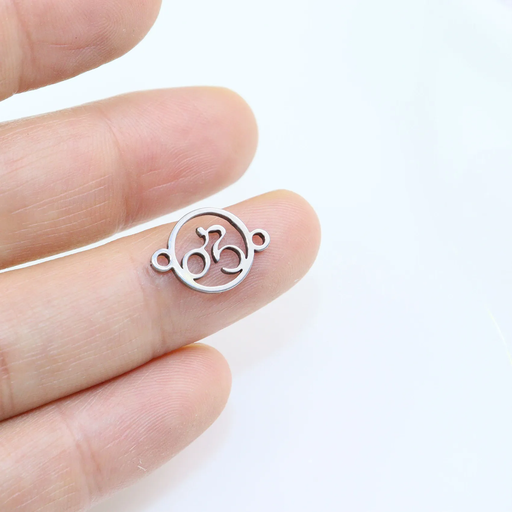 Authentic 10pcs Jewelry Connector Bracelet Making High Quality Vacuum Plated WaterProof