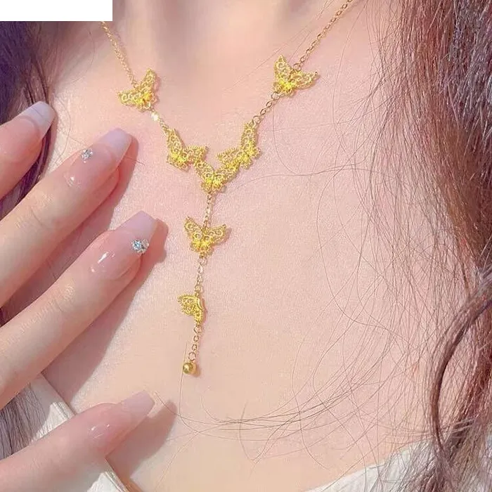 Authentic Ethereal Butterfly Metamorphosis Gold Talisman Suite