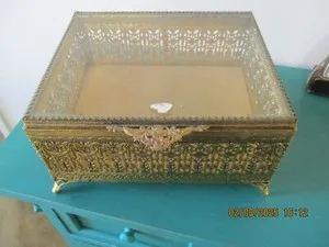 Authentic The Celestial Vault: 24kt Gold-Plated Filigree Reliquary