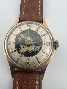 Authentic The 1950s Stowa Meridian Chronometer of the Wandering Traveler
