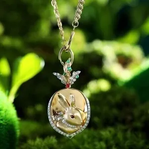 Authentic The Celestial Hare: A Lunar Talisman of Abundance