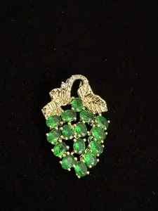 Authentic Gold Plated Grapes Pendant