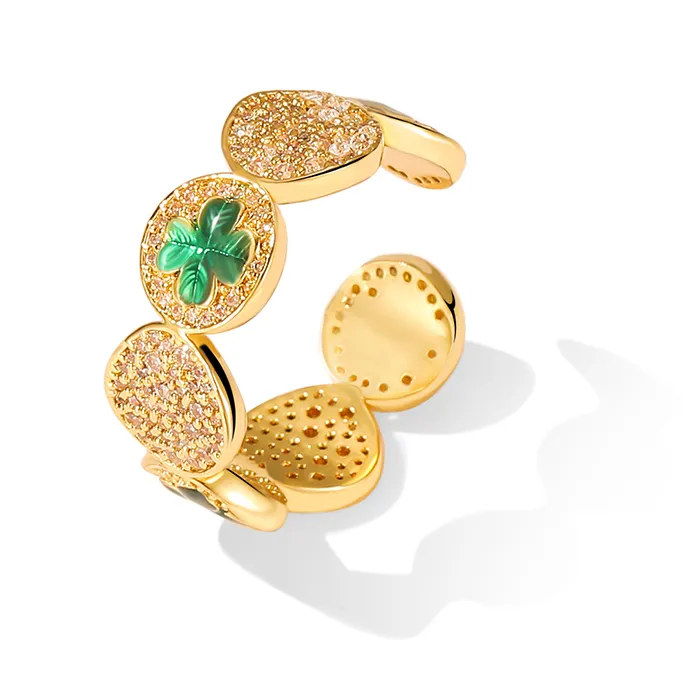 Authentic Sacred Fertility Amulet - 18K Gold Plated Lucky Straw Ring for Abundance and Prosperity
