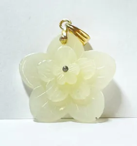 Authentic The Verdant Blossom: A Celestial Jade Amulet of Renewed Vitality