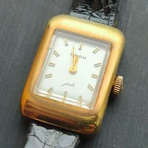 Authentic The Verdant Guardian: A Rado Jade and 20-Micron Gold Timepiece