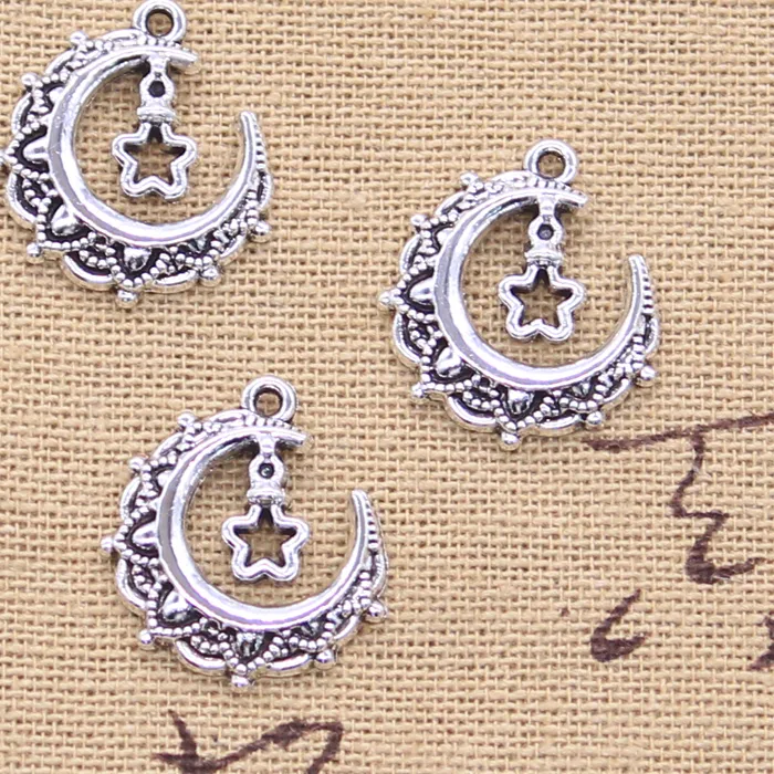 Authentic Moonlit Luck Charms: 20 Hand‑crafted Tibetan Silver Pendants for Christmas Blessings