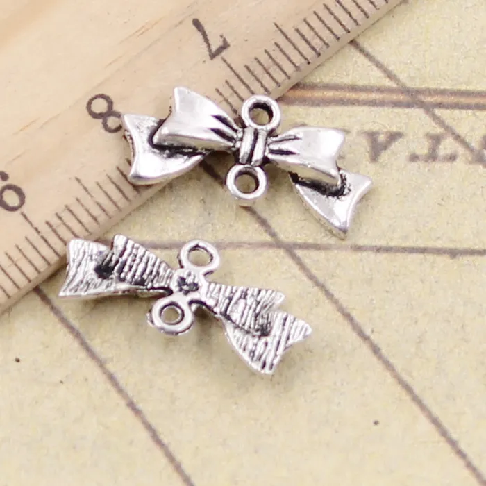 Authentic Unleash Fortune's Whispers: 30 Tibetan Bronze Bowknot Charms