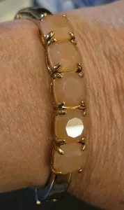 Authentic The Golden Peach Harmony Hinged Talisman