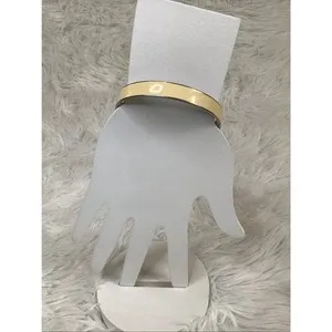 Authentic Weave Your Destiny with the Essence of Elegance - Minimalist Gold Bangle of Serenity