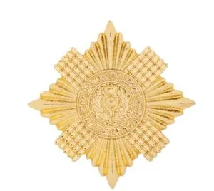 Authentic Gold Plated Celtic Scottish Thistle Pin