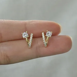 Authentic Celestial V-Point Radiance - Sacred Geometry Amulet Studs
