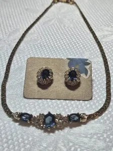 Authentic Blue Crystal Princess: Celestial Harmony in Gold