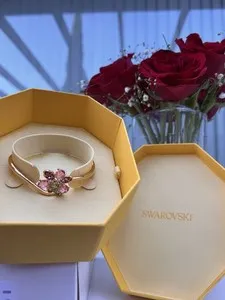 Authentic The Celestial Bloom Gilded Bangle